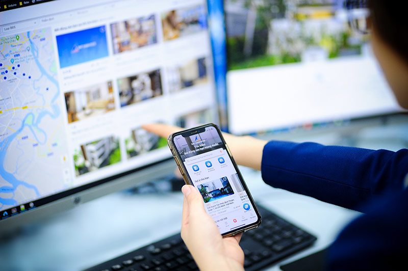 Nền tảng công nghệ Dat Xanh Services tự phát triển