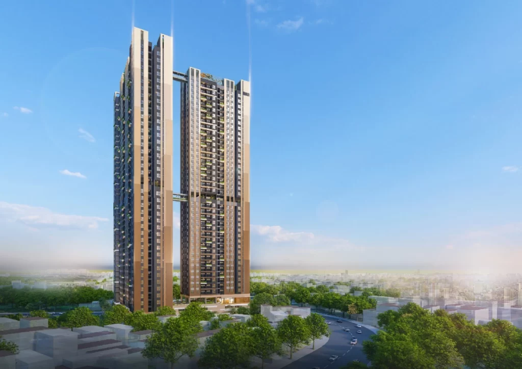 Phối cảnh dự kiến của A&T Sky Garden